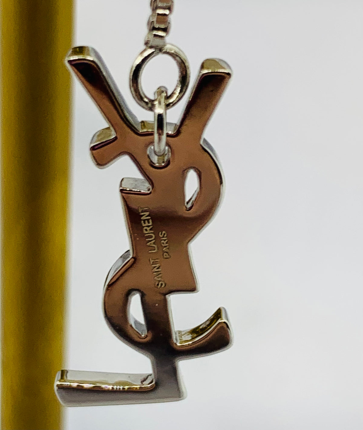 YSL YVES SAINT LAURENT Rhinestone Necklace - Pre owned