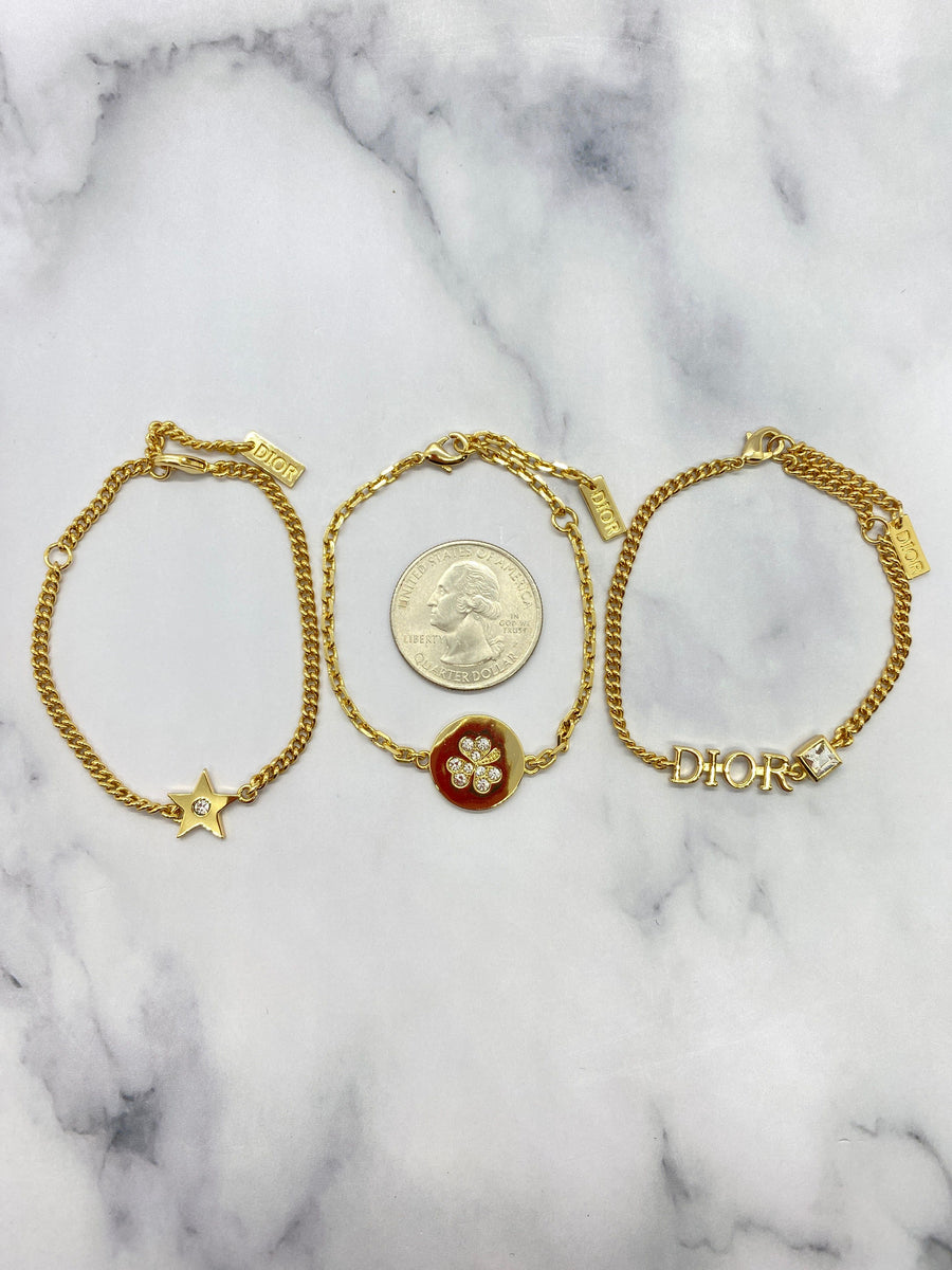 CHRISTIAN DIOR Set of 3 Bracelets - USED