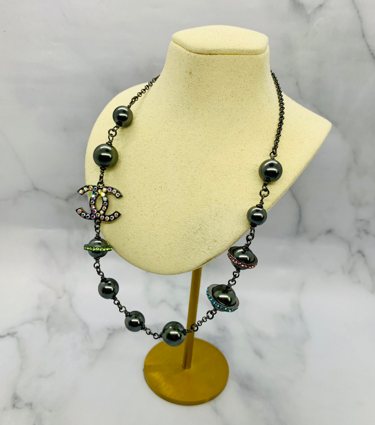CHANEL CC 2017 Galaxy Necklace - Pre owned