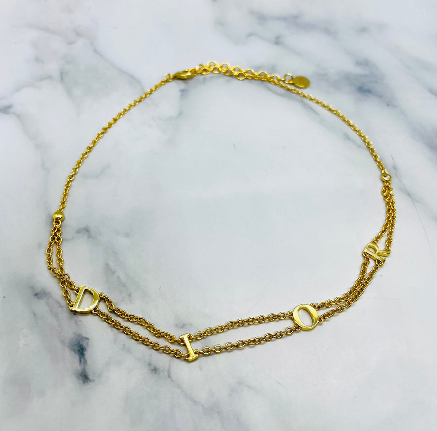 Dior Dio(r)evolution choker Chain Necklace - Pre owned