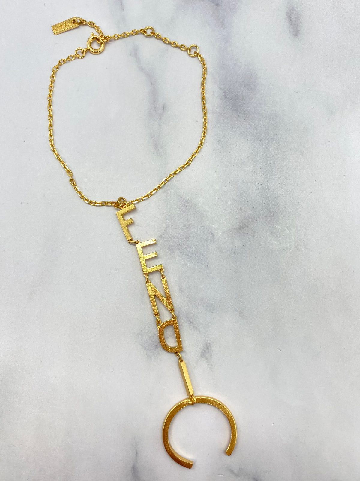 FENDI Bracelet Adjustable Ring Piece - Pre owned