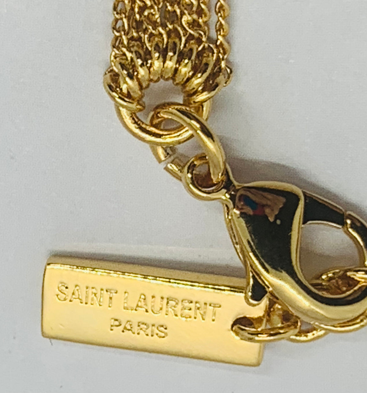 YSL YVES SAINT LAURENT Monogram Chain Bracelet - Pre owned