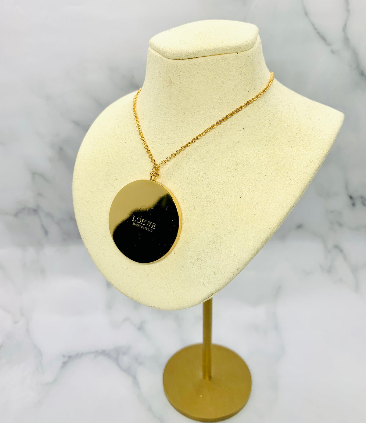 LOEWE Moon Pendant Necklace - Pre owned