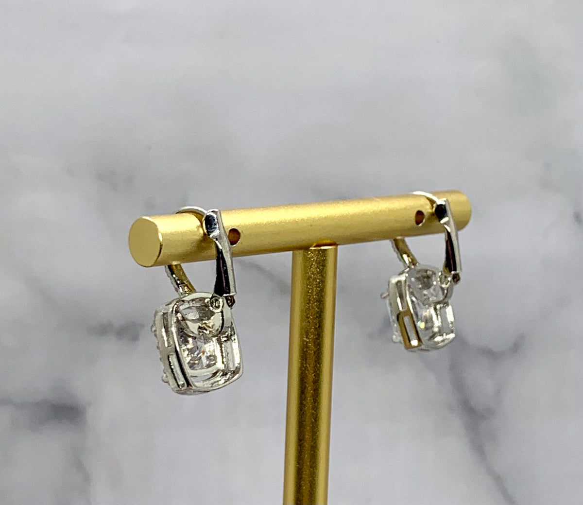 APM MONACO Rhinestone Earrings - Pre owned