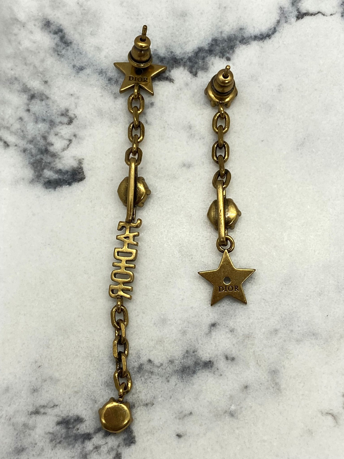 CHRISTIAN DIOR J'Adior Pendant Earrings - USED