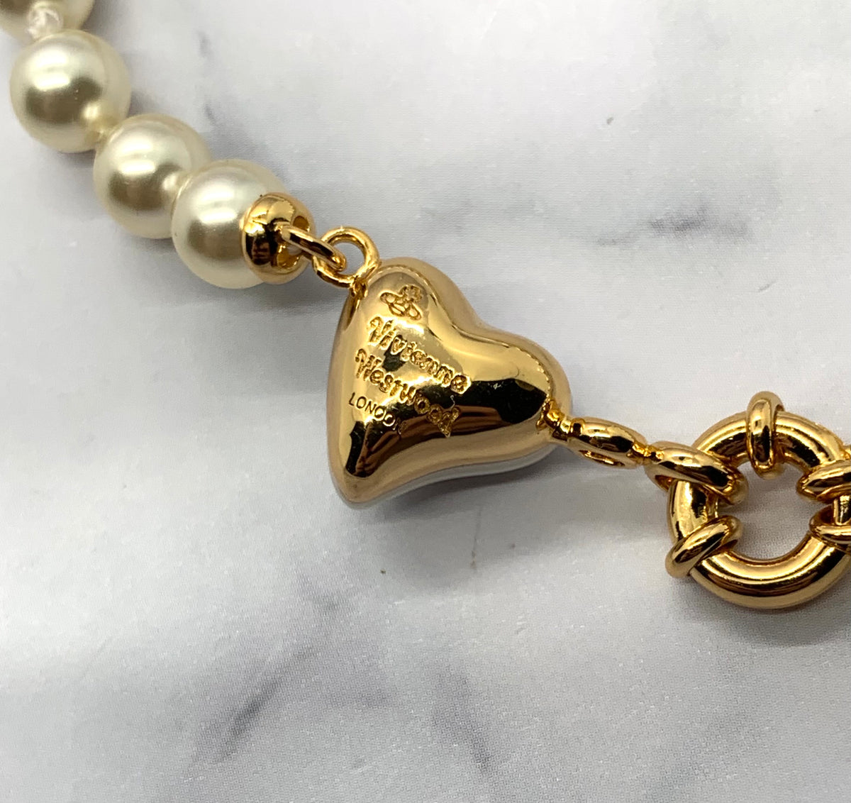 VIVIENNE WESTWOOD Faux Pearl Bracelet - Pre owned