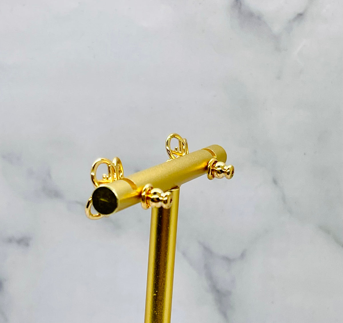 FENDI F Monogram Flower Earrings - Pre owned