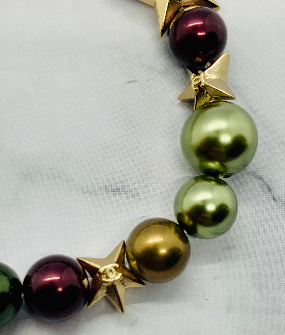CHANEL CC Western Star Bracelet - USED