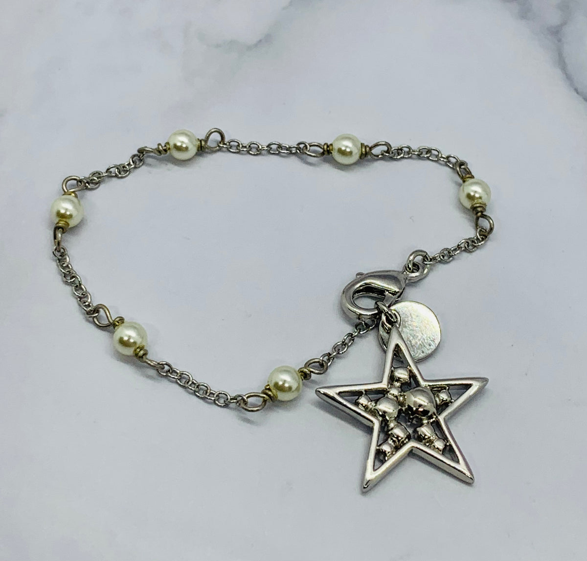 MU MIU Star Charm Bracelet - Pre owned