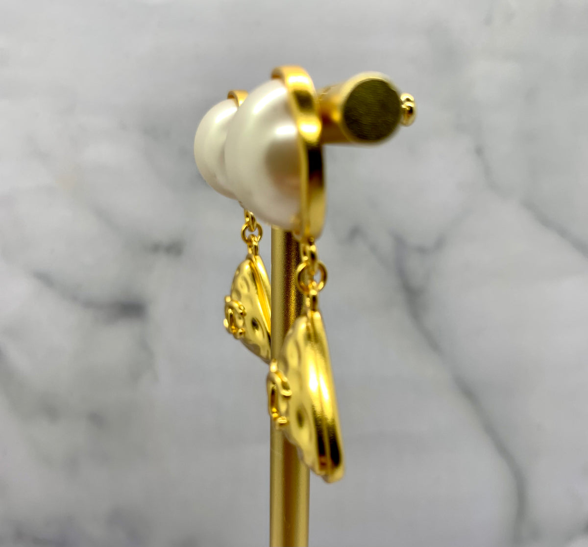 CHANEL CC 1994 Vintage Pendant Earrings - Pre owned