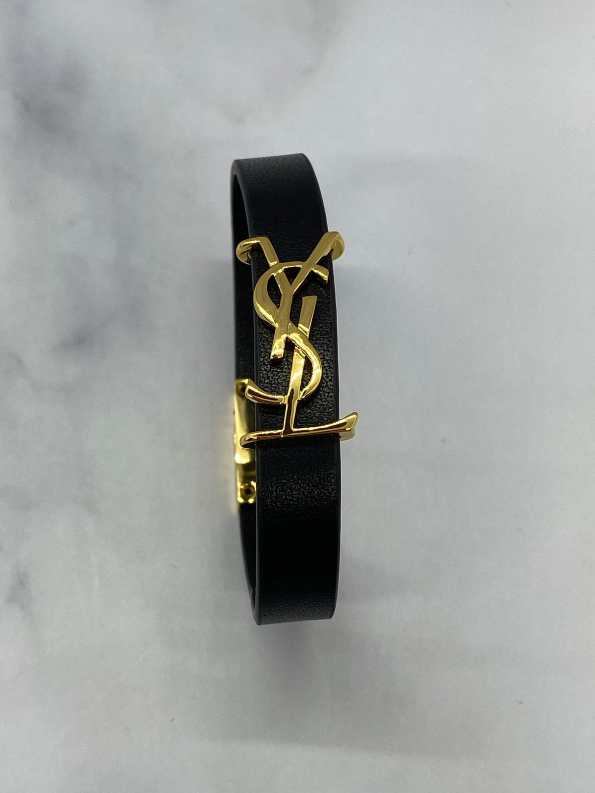 YSL Yves Saint Laurent Leather Bracelet - Pre owned