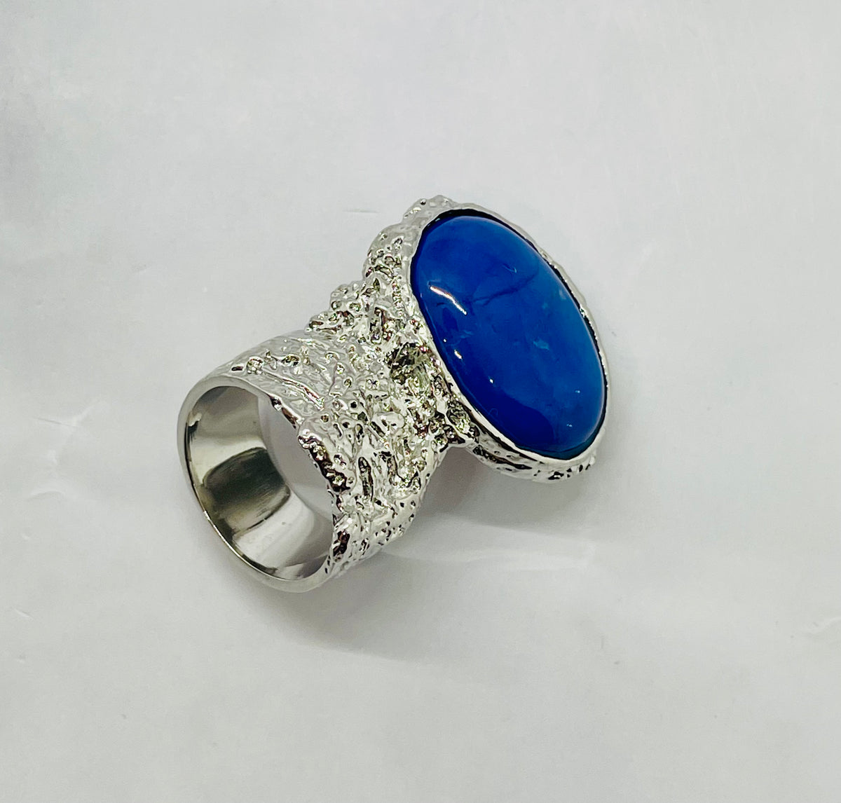 YSL YVES SAINT LAURENT Vintage Stone Ring Size 7 - Pre owned