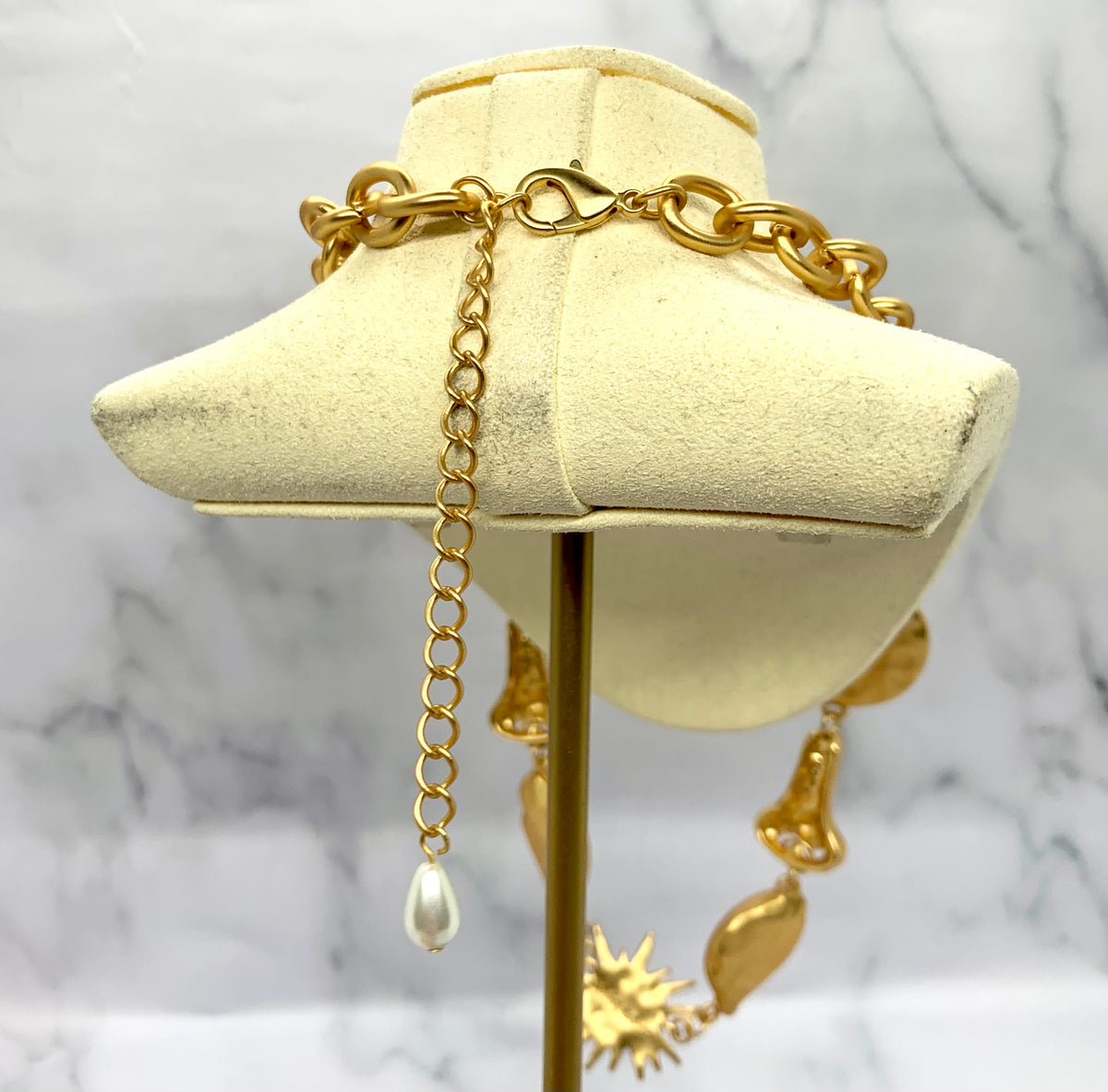 SCHIAPARELLI Eyes & Nose Statement Necklace - Pre owned