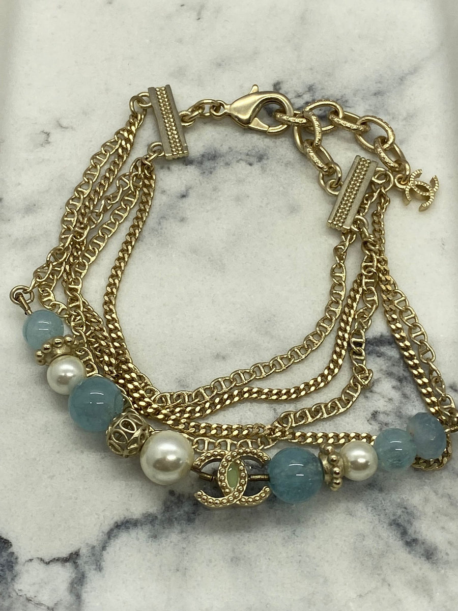 CHANEL CC Multi Chain Bracelet - Pre owned