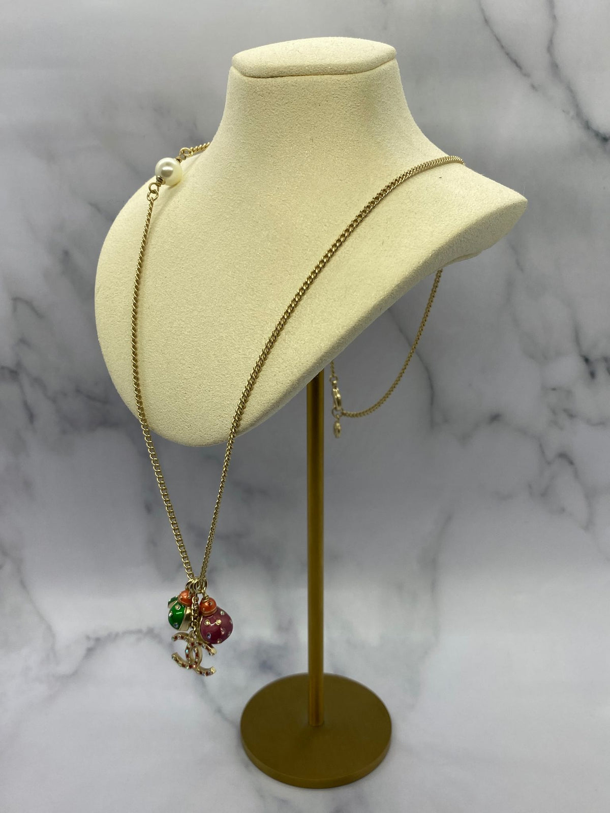 CHANEL CC Ladybug Necklace - Pre owned