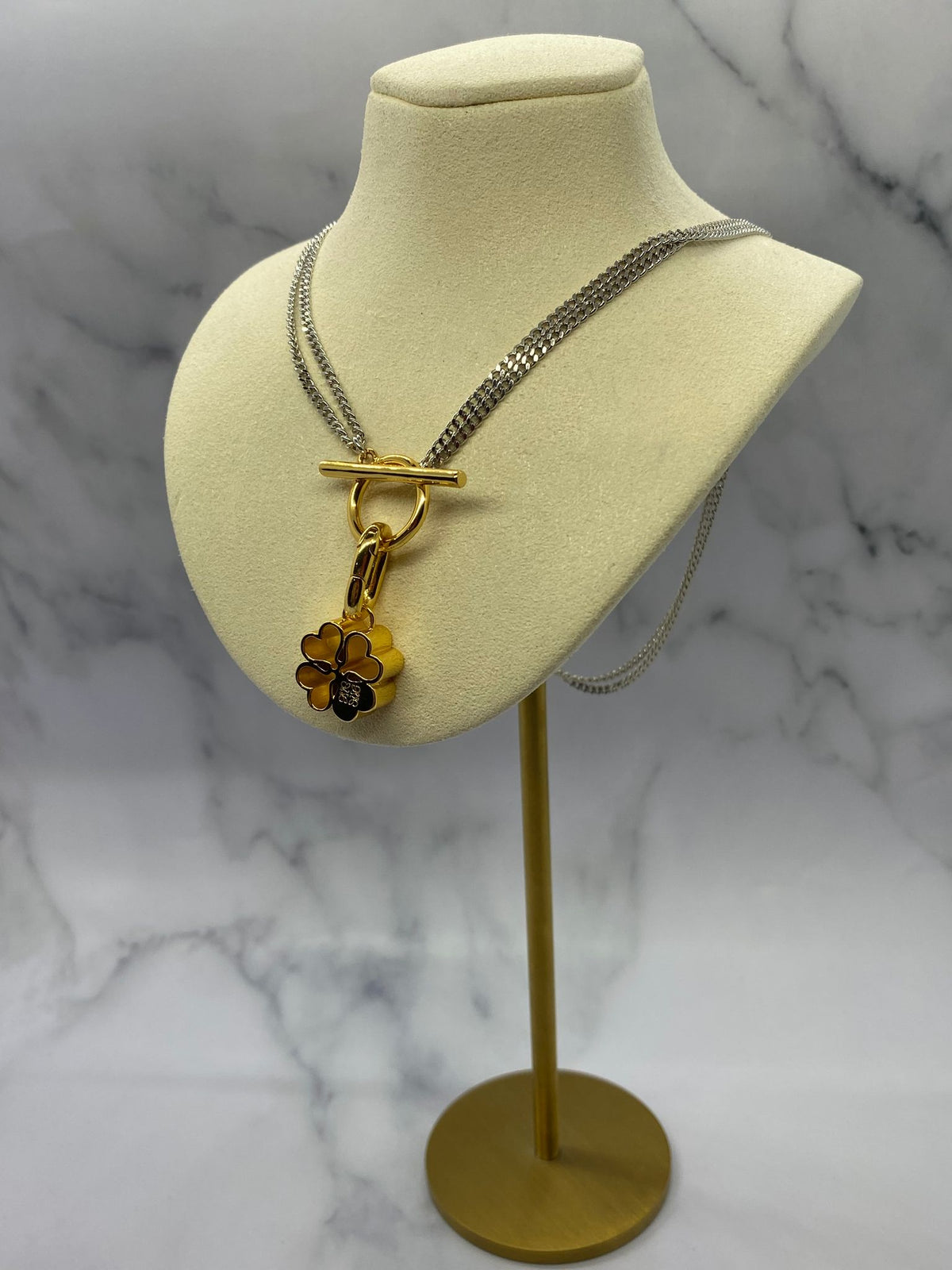 LOEWE Monogram Charm Necklace - Pre owned
