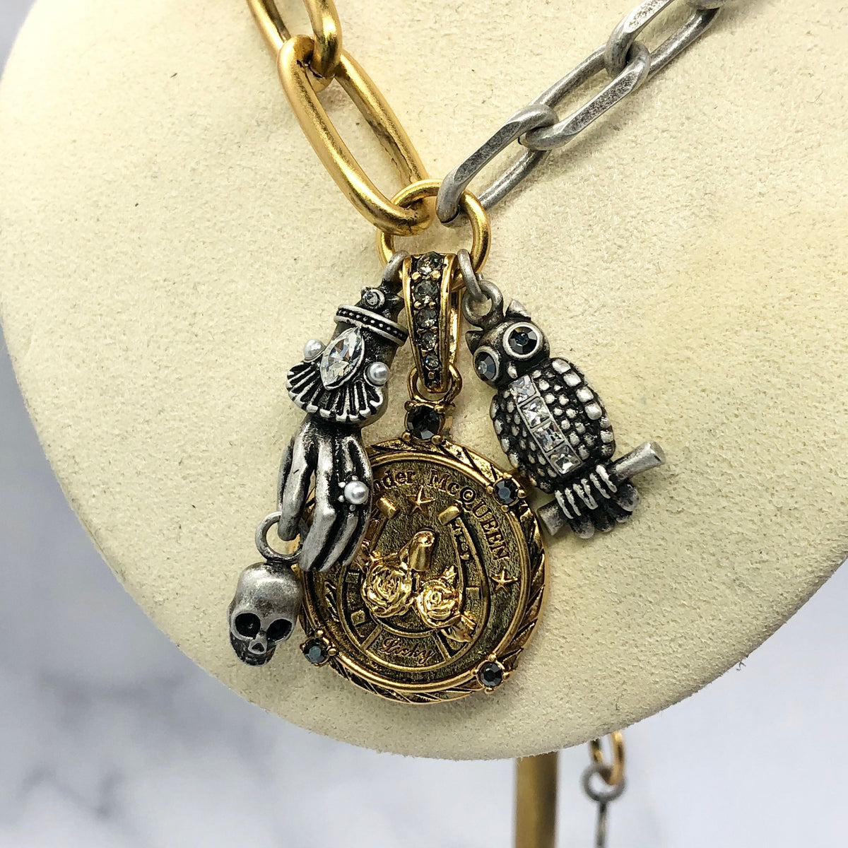 ALEXANDER MCQUEEN Charm Necklace - Pre owned