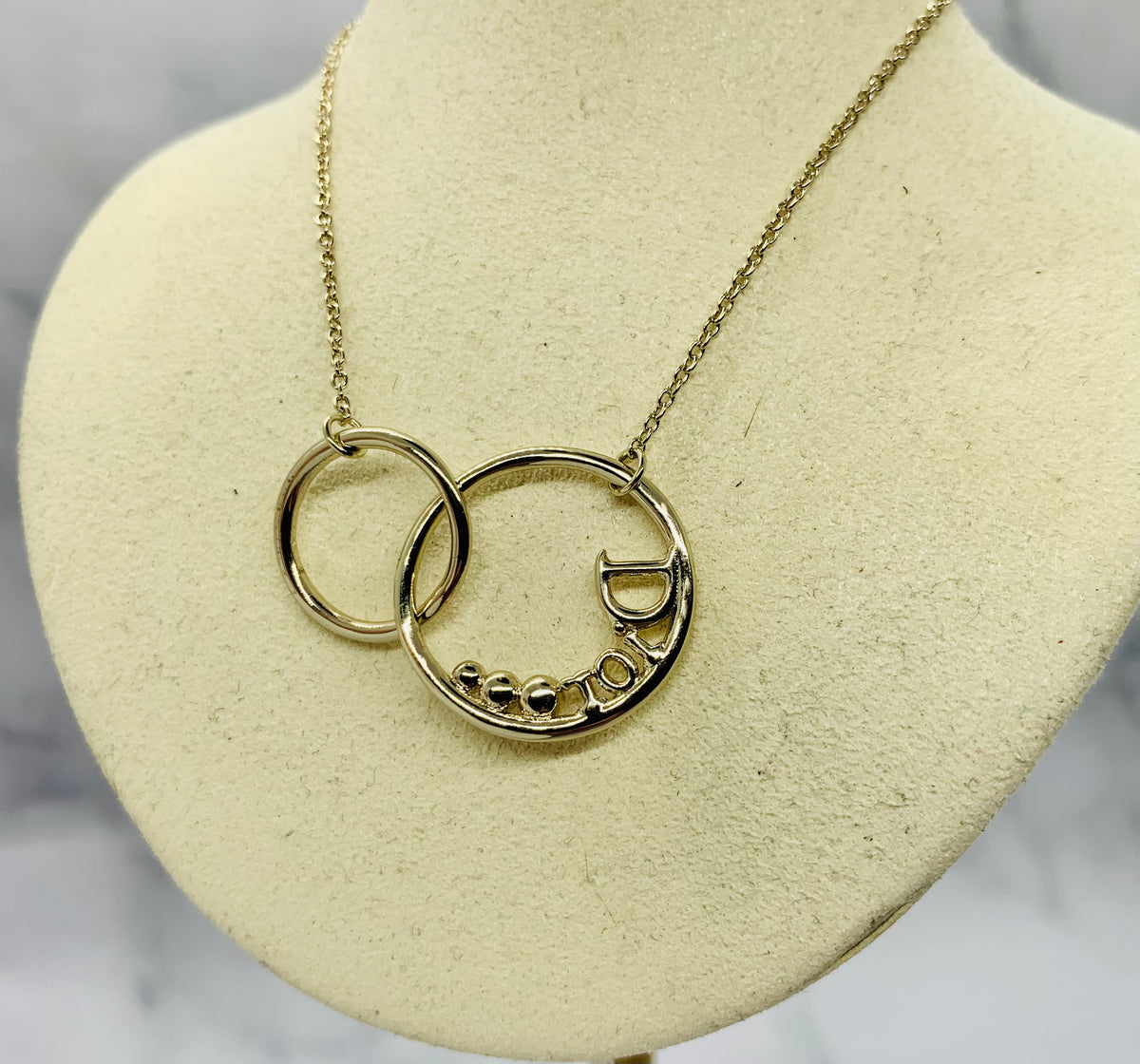CHRISTIAN DIOR Vintage Rhinestone Necklace - Pre owned