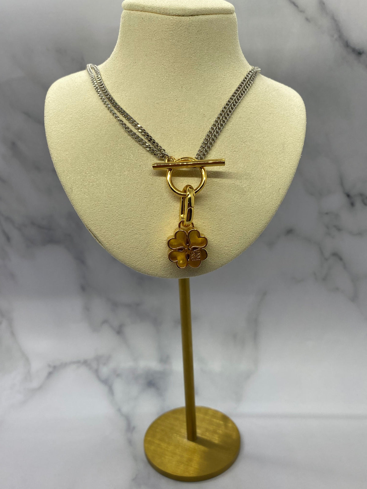LOEWE Monogram Charm Necklace - Pre owned