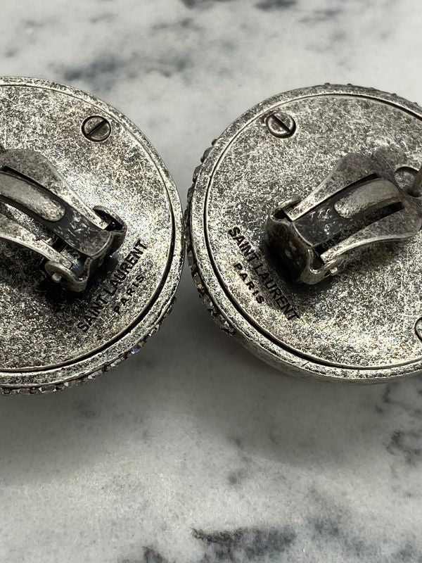 YSL YVES SAINT LAURENT Clip On Earrings - Pre owned