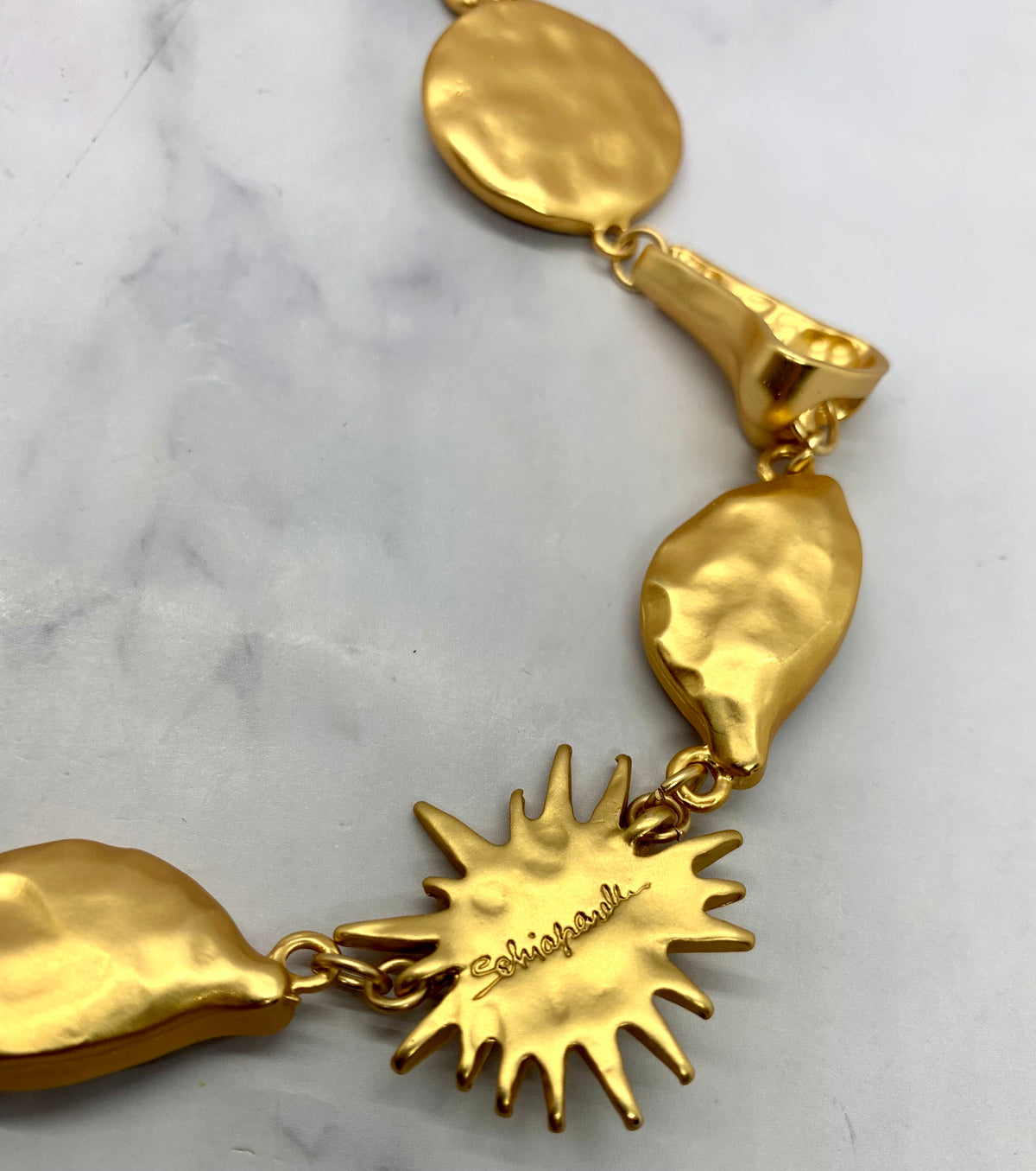 SCHIAPARELLI Eyes & Nose Statement Necklace - Pre owned