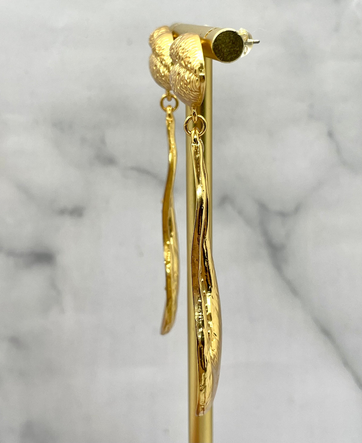 SCHIAPARELLI Statement Pendant Earrings - Pre owned