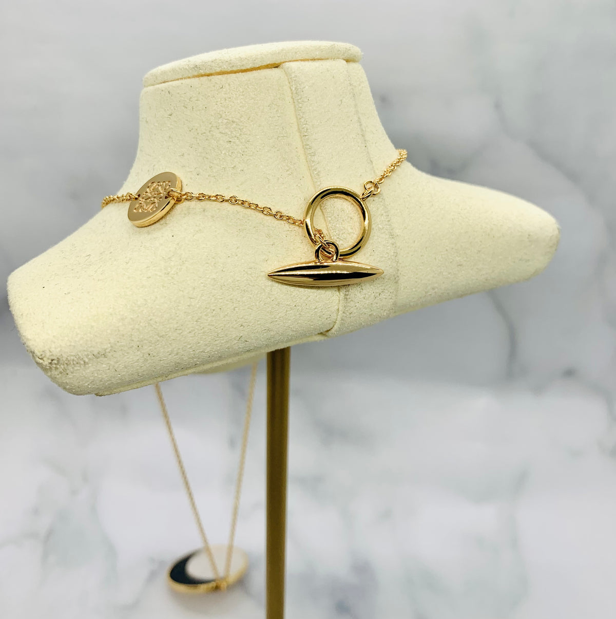 LOEWE Moon Pendant Necklace - Pre owned