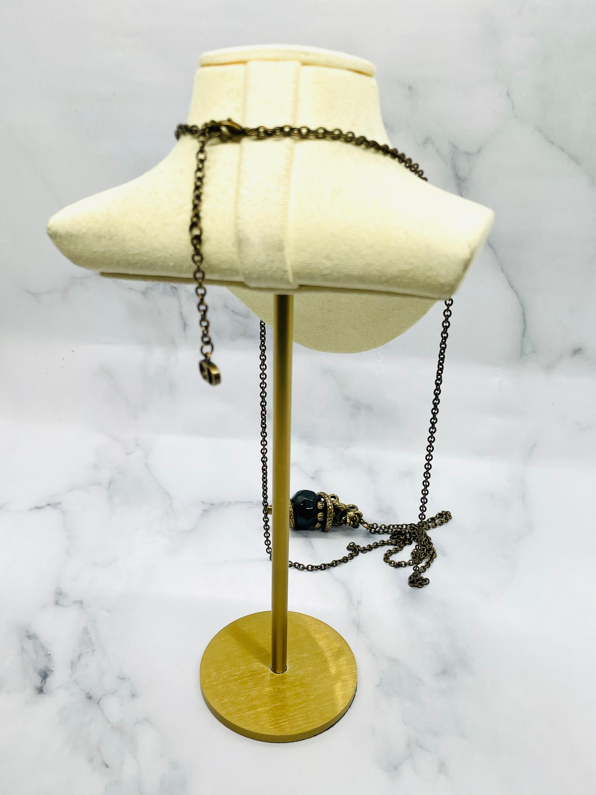 CHRISTIAN DIOR Exotic Monkey Pendant Necklace - Pre owned