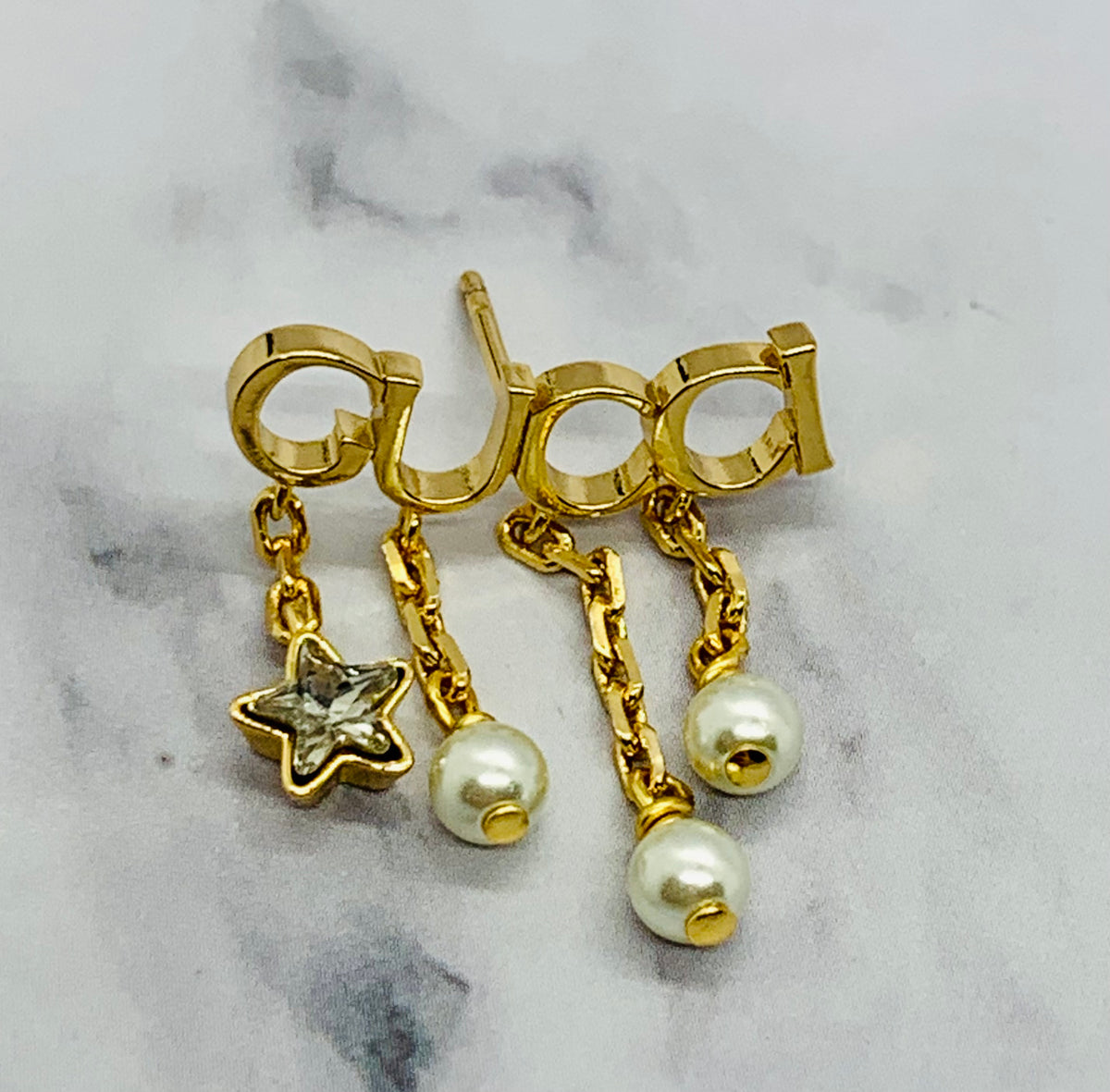 GUCCI Single Climber Earrings - Pre owned