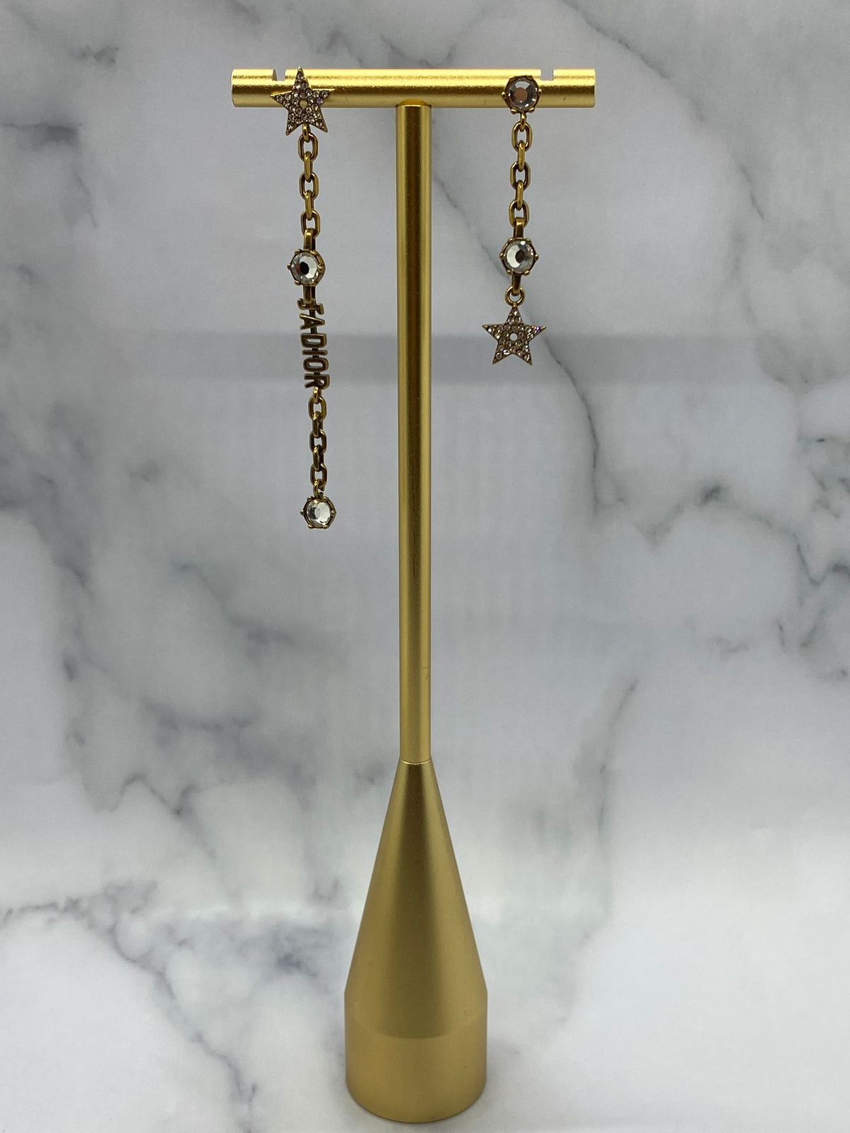 CHRISTIAN DIOR J'Adior Pendant Earrings - USED