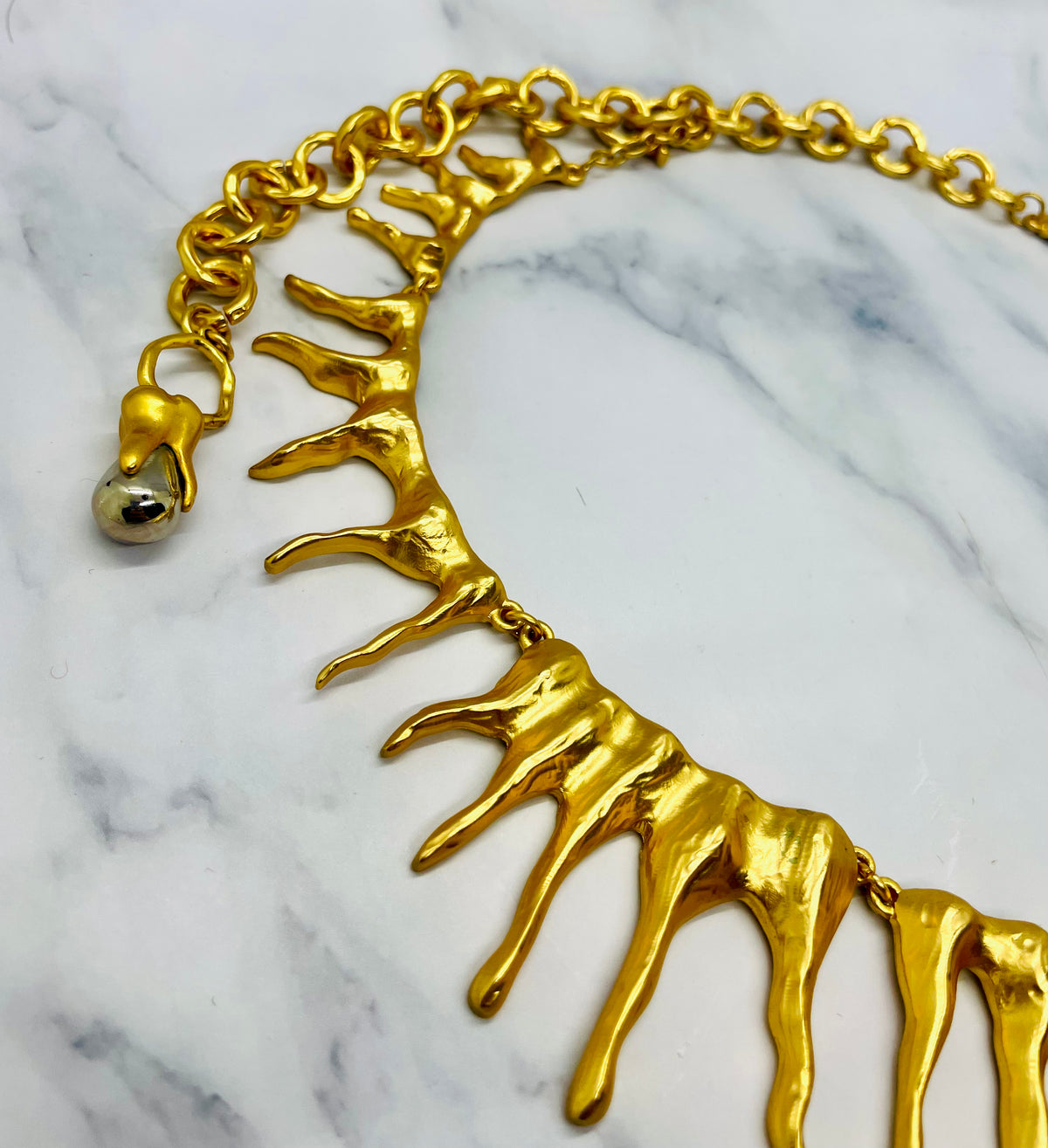 SCHIAPARELLI Sun Choker Statement Necklace - Pre owned