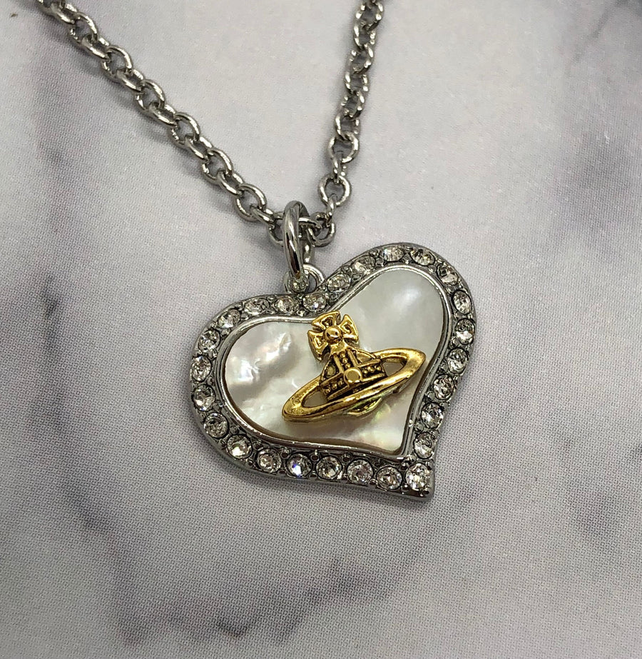 VIVIENNE WESTWOOD Heart Pendant Necklace - Pre owned