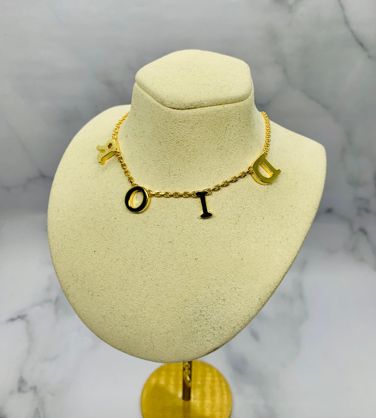 CHRISTIAN DIOR Monogram Necklace - Pre owned