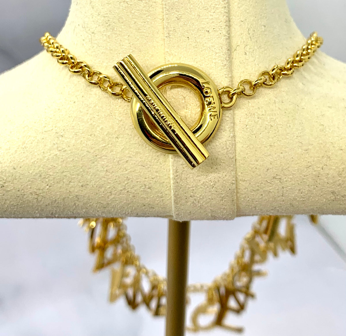 LOEWE Monogram Monogram Necklace - Pre owned