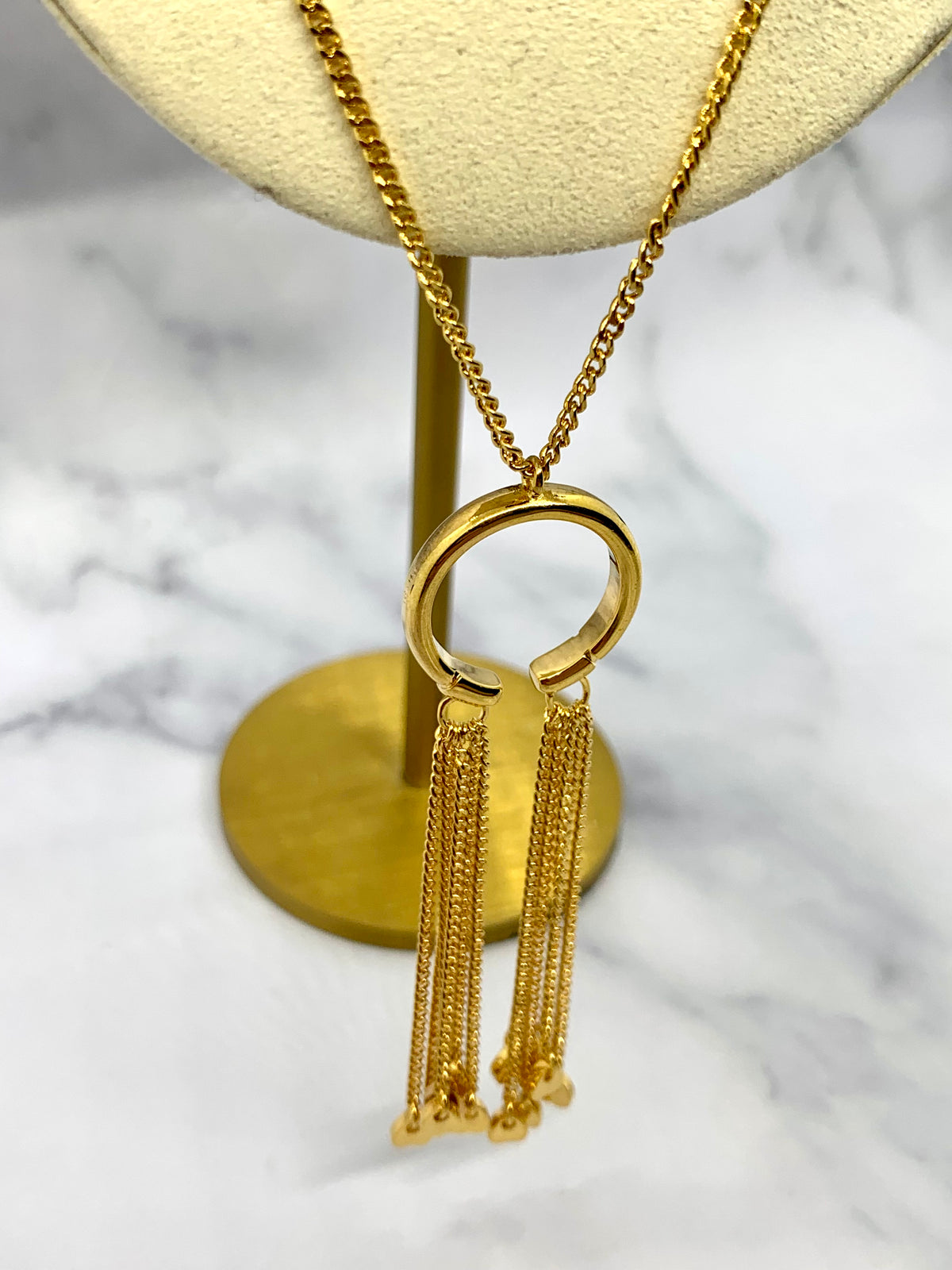 CHLOE Pendant Tassel Necklace - Pre owned
