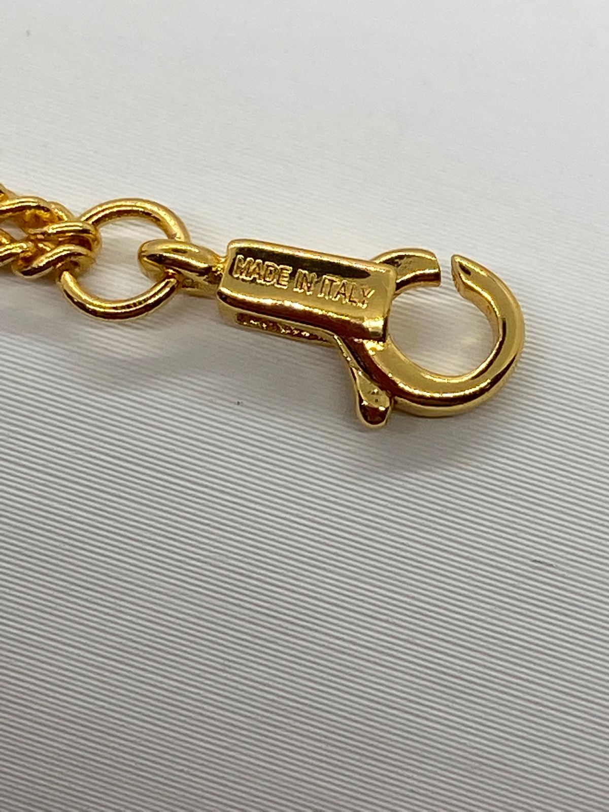 CELINE CC Gold Tone Monogram Bracelet - Pre owned