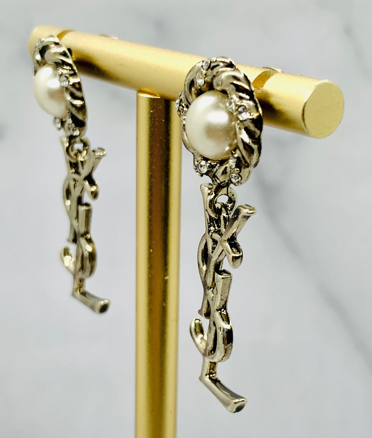 YSL YVES SAINT LAURENT Vintage Earrings - Pre owned