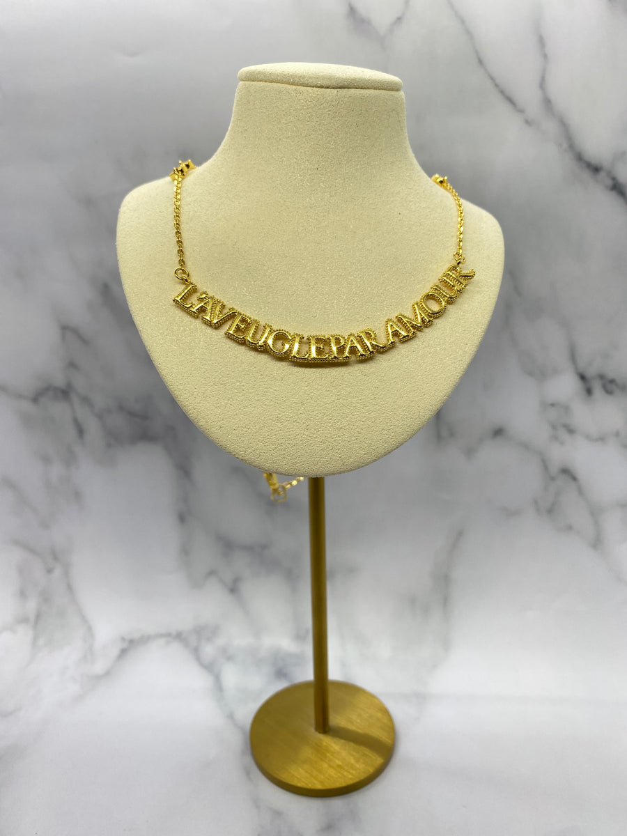 GUCCI L'Aveugle Par Amour Necklace - Pre owned
