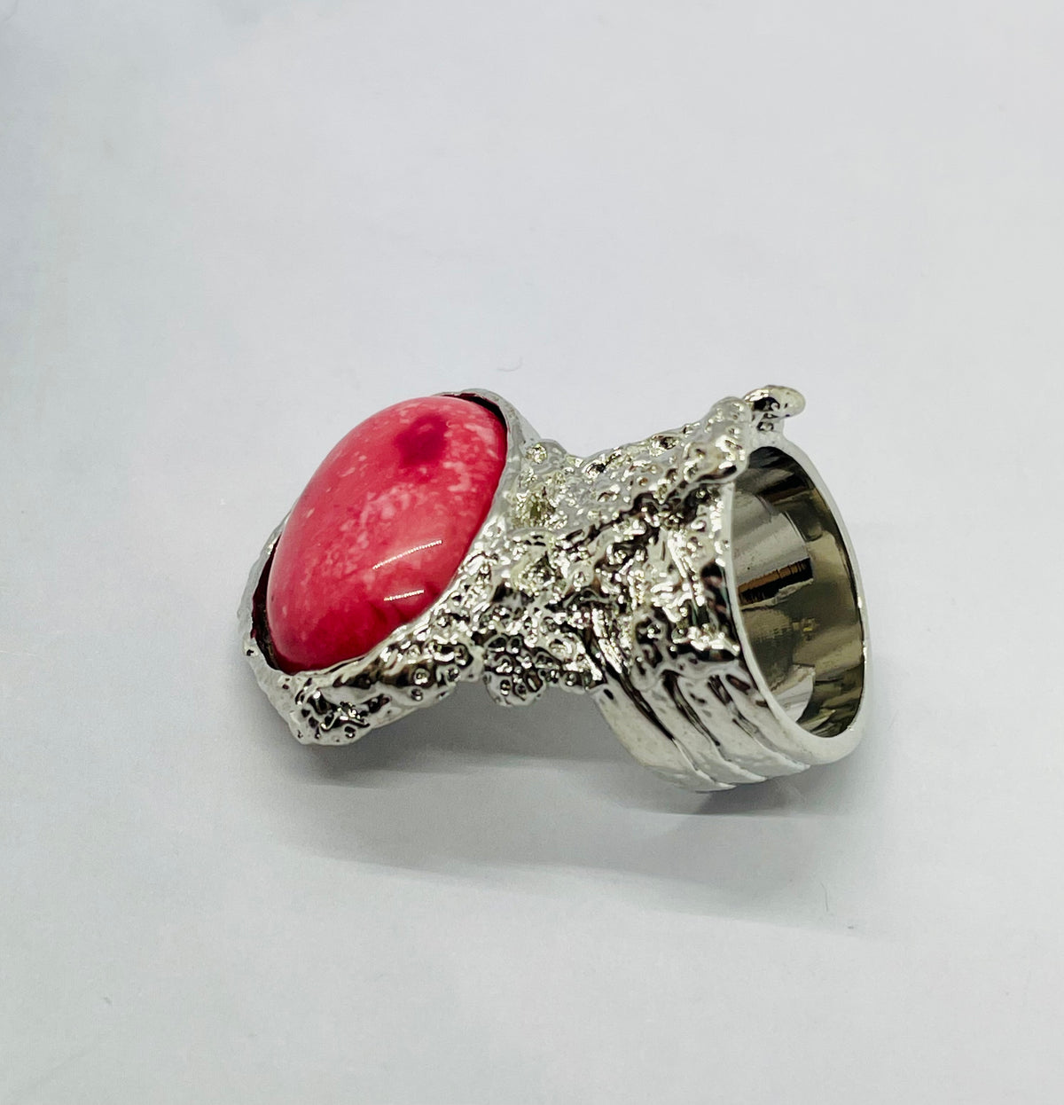 YSL YVES SAINT LAURENT Vintage Stone Ring Size 7 - Pre owned