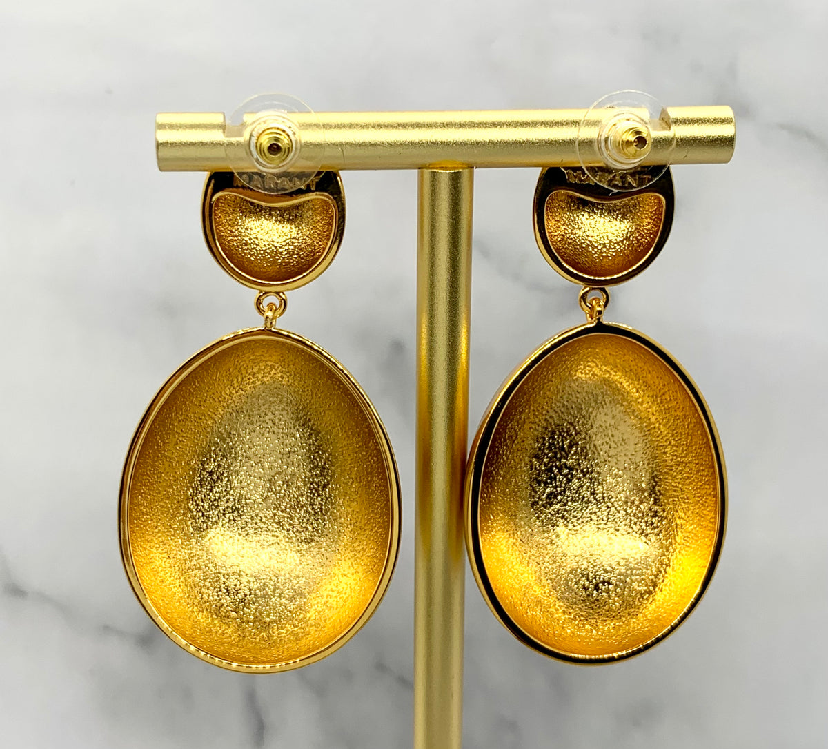 ISABEL MARANT Gold Tone Pendant Earrings - Pre owned