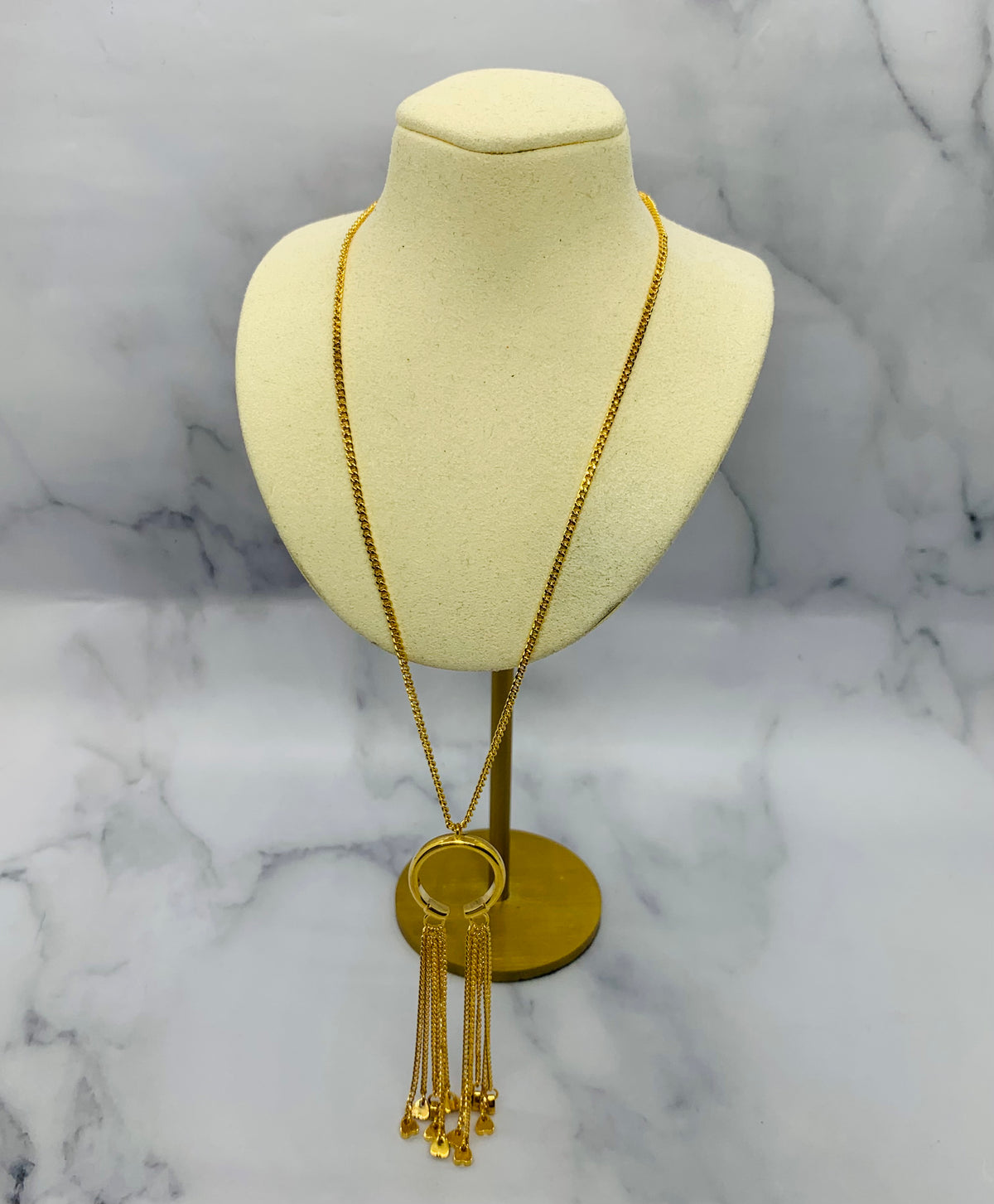 CHLOE Pendant Tassel Necklace - Pre owned