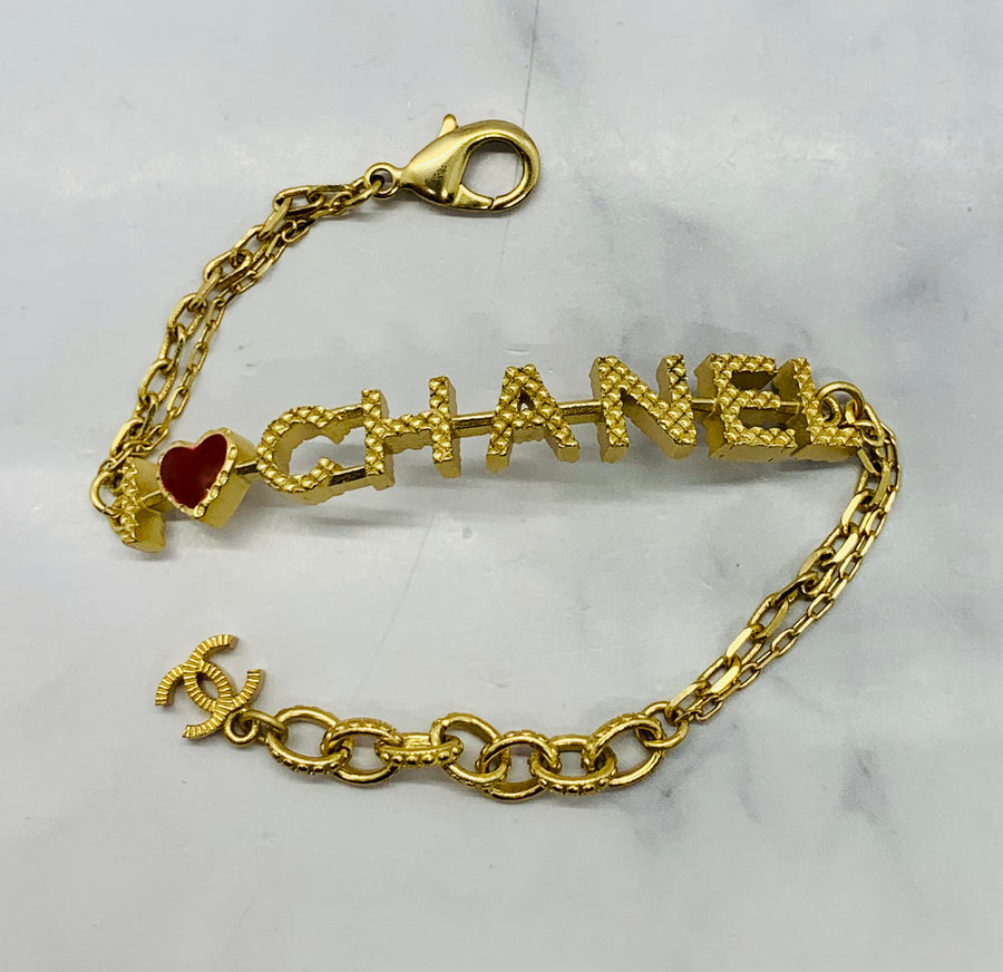 CHANEL I Heart Chanel Bracelet - DAMAGED