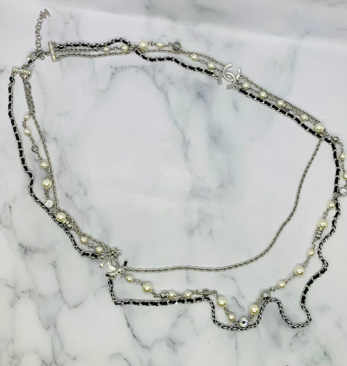 CHANEL CC Statement Layered Necklace - Pre owned