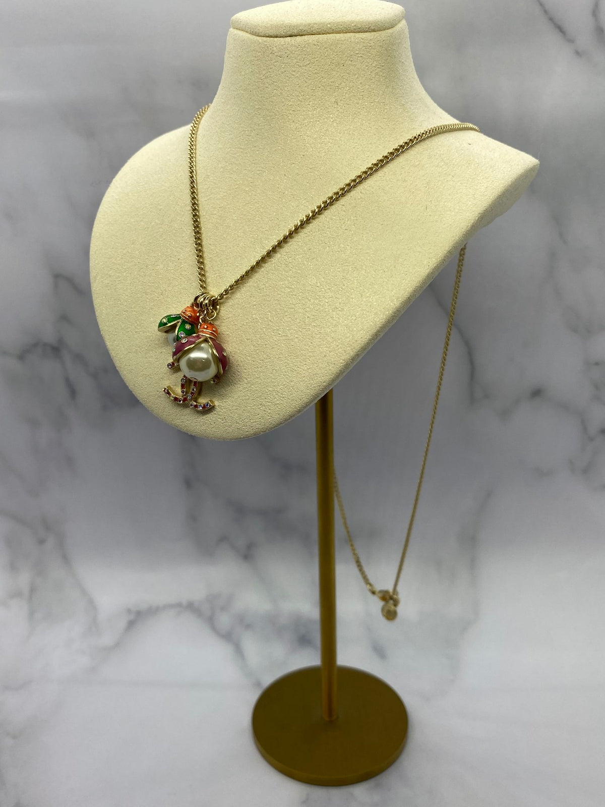 CHANEL CC Ladybug Necklace - Pre owned