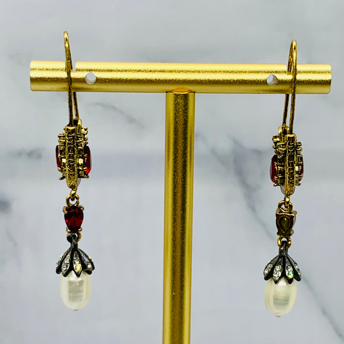 ALEXANDER MCQUEEN Vintage Safety Pin Earrings - Pre owned