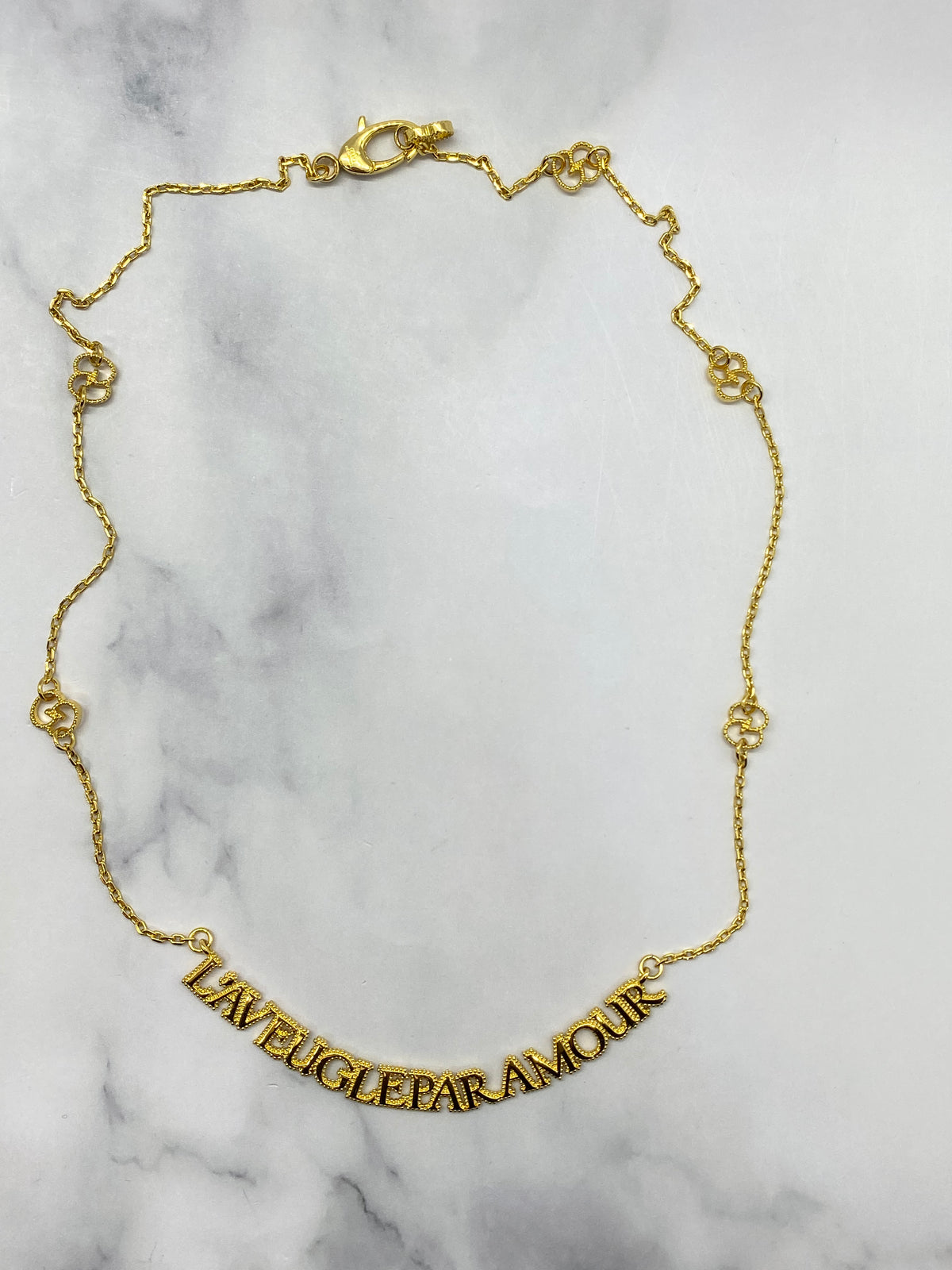 GUCCI L'Aveugle Par Amour Necklace - Pre owned