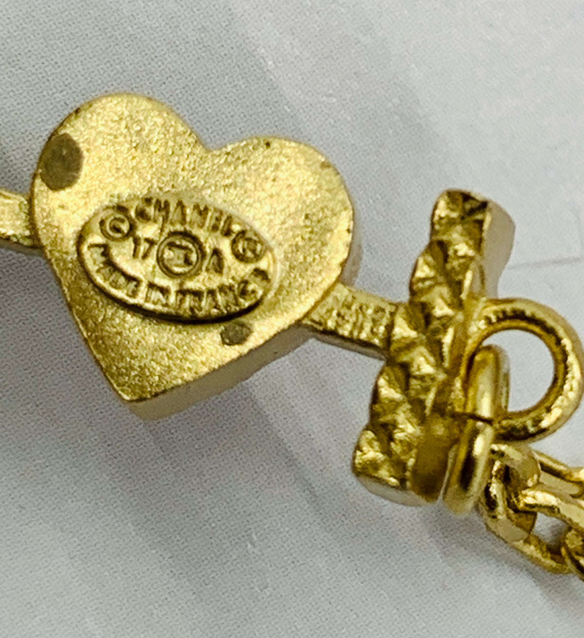 CHANEL I Heart Chanel Bracelet - DAMAGED