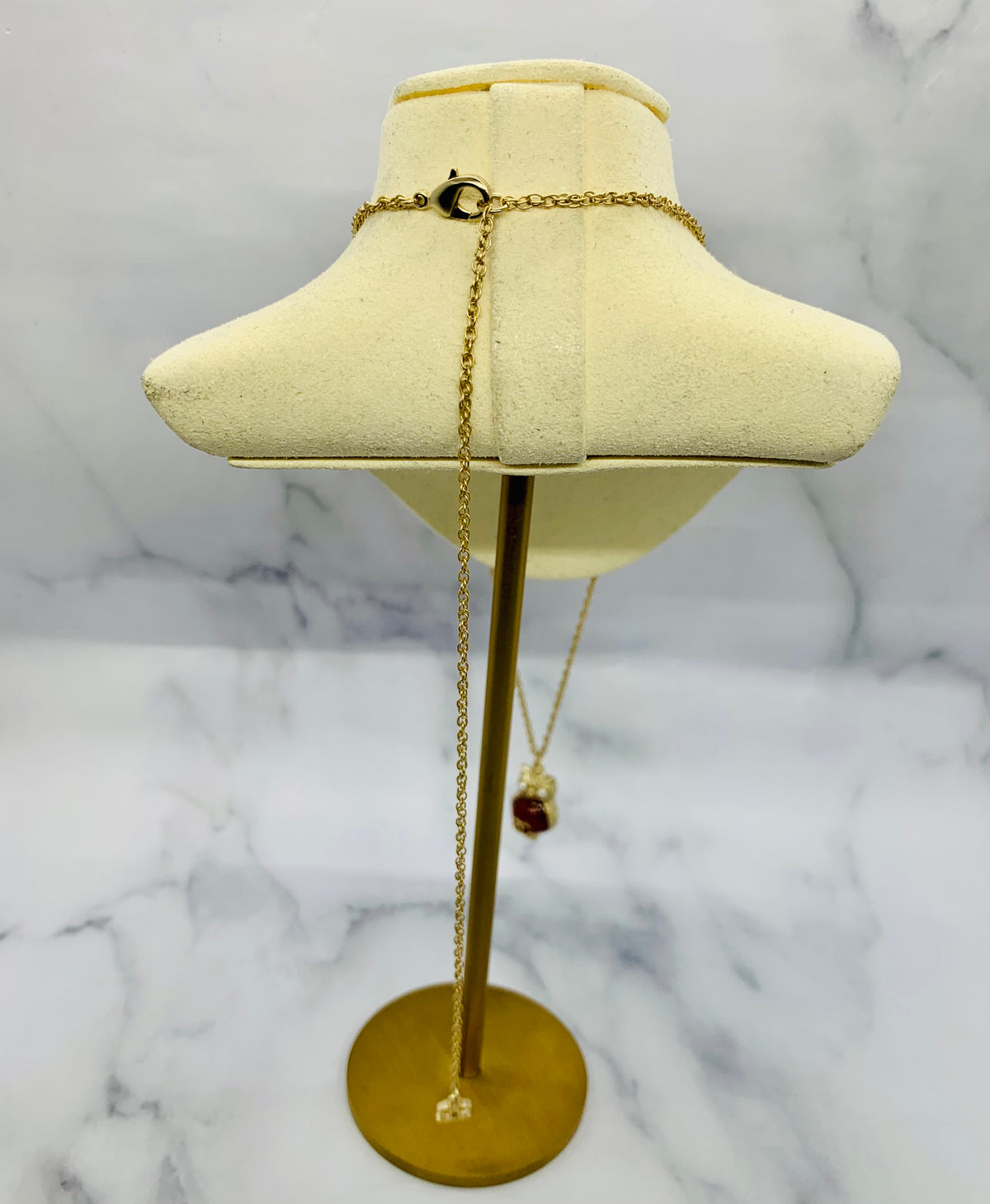CHANEL CC Owl Pendant Necklace - USED