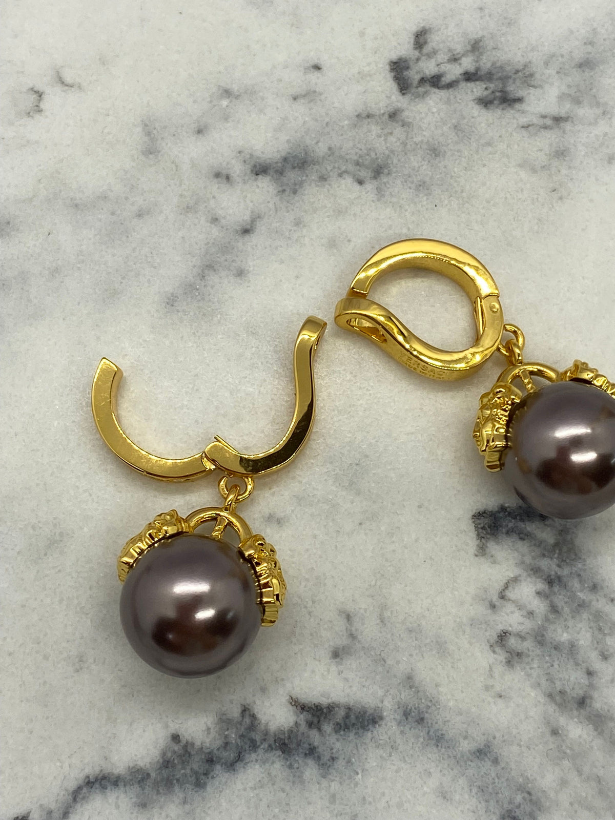 VERSACE Medusa Pendant Earrings - Pre owned