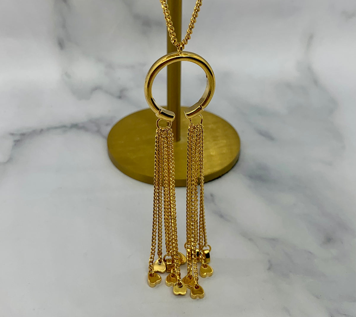 CHLOE Pendant Tassel Necklace - Pre owned